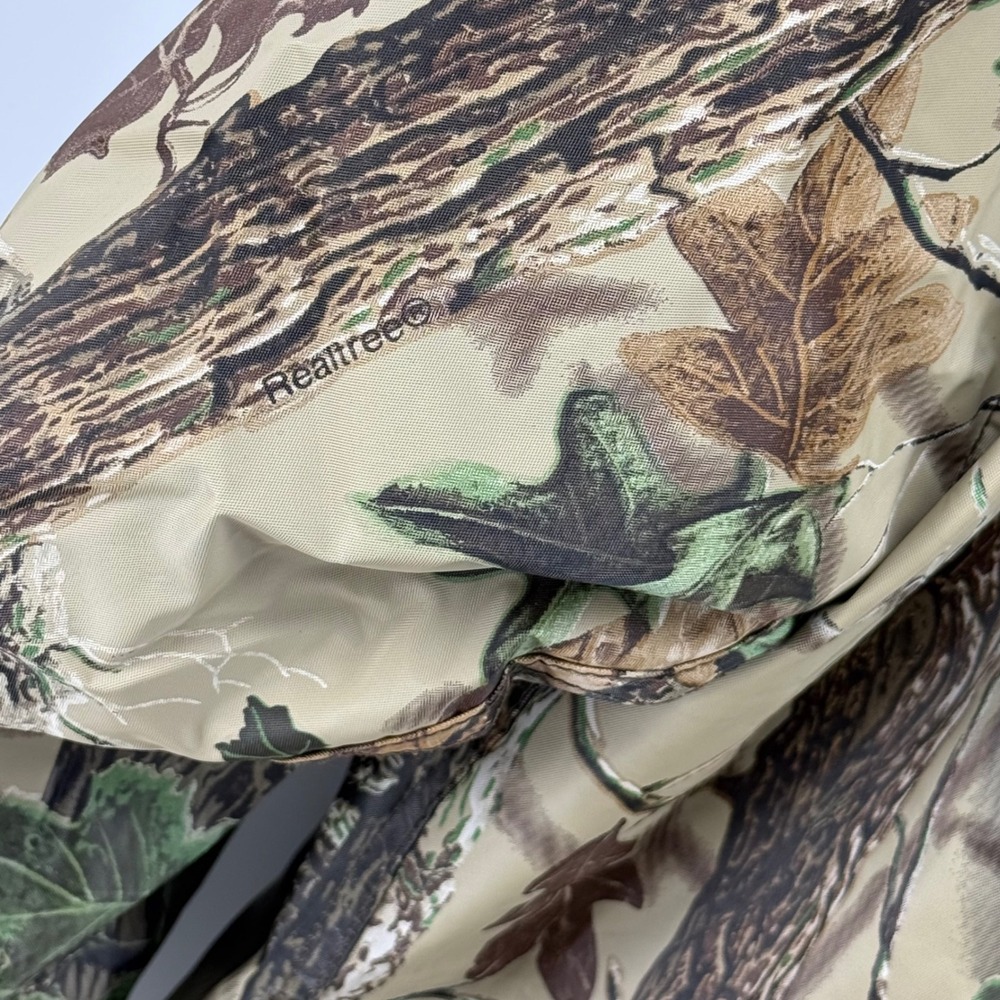 Vtg Stearns DryWear Mens XXL Realtree Camo Hooded Hunting Jacket Fleece Lined‎ - Picture 3 of 7